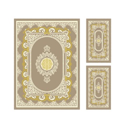 PLAZA 92381 (Rectangulaire, ( T 160X220 + 2T 60X110 ), IVOIRE)