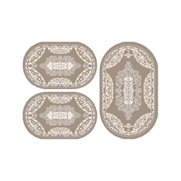 بلازا 92371 (بيضوي, ( O 80X130 + 2O 65X100 ), عاجي)