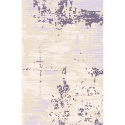 MIRABEL 95920 (Rectangulaire, 200X300, ECRU - VIOLET CLAIRE)