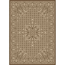 SHIRAZ 8044A (Rectangular, 165X230, BRUN PALE)