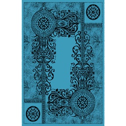 نور 5392B (مستطيل, 200X275, أزرق تركوازي)