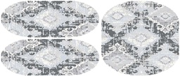 KILIS 95460 (Ovale, ( O 80X130 + 2O 65X100 ), GRIS FONCE SHRINK)