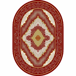 أزهر 97150 (بيضوي, 160X230, أحمر عنابي)