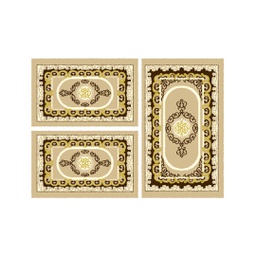 PLAZA 92380 (Rectangular, ( T 80X130 + 2T 65X100 ), BEIGE)