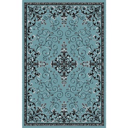 NOUR 51700 (Rectangular, 200X275, BLEU CYAN)