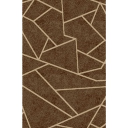 NOUR 96212 (Rectangular, 160X230, BRUN PALE)