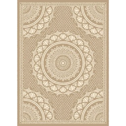 MELODIE 8662D (Rectangular, 190X275, IVOIRE_IVOIRE)