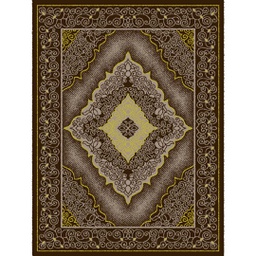 AZHAR 97150 (Rectangulaire, 300X400, MARRON CAFE)