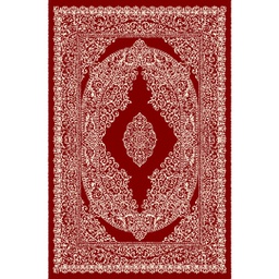 MELODIE 8905B (Rectangulaire, 190X150, BORDEAUX_CREME)