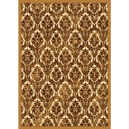 OCTAVE 97310 (Rectangulaire, 165X230, MARRON MIEL_CREME)