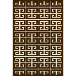CIRTA 97800 (Rectangulaire, 180X270, MARRON BORDEAUX)