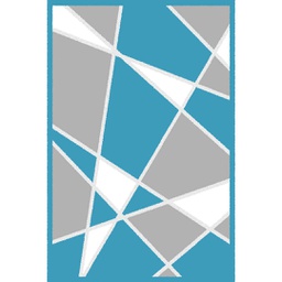 CIRTA 97840 (Rectangulaire, 180X270, BLEU TURQUOISE)
