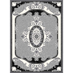 ميلودي 8661E (مستطيل, 190X275, رمادي قاتم / رمادي فاتح)