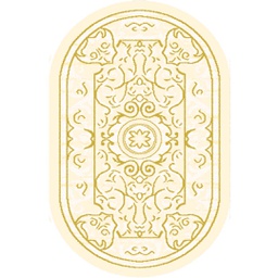 VALENCIA 5113A (Oval, 80X130, CREME_CREME)