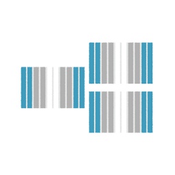CIRTA 97690 (Rectangular, ( 3T 60 X 40 ), BLEU TURQUOISE)