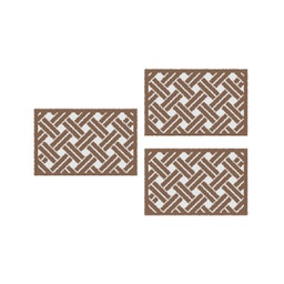 CIRTA 97750 (Rectangulaire, ( 3T 60 X 40 ), BRONZE FONCE)
