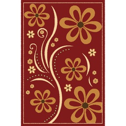 RELAX 5077X (Rectangulaire, 180X270, BORDEAUX)