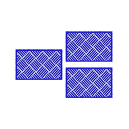 CIRTA 97790 (Rectangular, ( 3T 60 X 40 ), BLEU ROI)