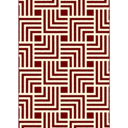 بالاص 97520 (مستطيل, 200X280, أحمر عنابي)