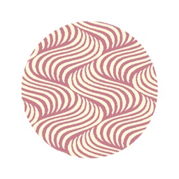 بالاص 97510 (دائري, 120X120, وردي خشبي)