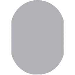 AUTRICHE 10000 (Ovale, 80X130, GRIS CLAIRE)
