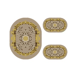 بلازا 92351 (بيضوي, ( O 100X130 + 2O 60X100 ), عاجي)