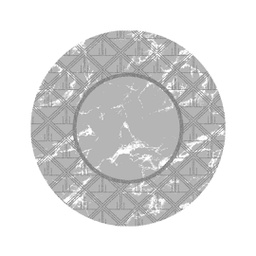 NOUR 9622D (Round, 125X125, GRIS CLAIRE)