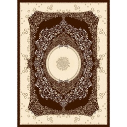 ميلودي 8904F (مستطيل, 190X275, لون القهوة البني / عاجي)