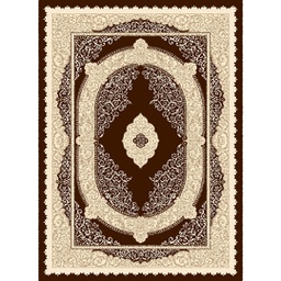 ميلودي 8905F (مستطيل, 190X275, لون القهوة البني / عاجي)