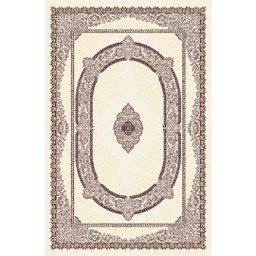 MELODIE 8905D (Rectangular, 190X275, BLANC CASSE_IVOIRE)