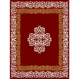 PLAZA 96761 (Rectangular, 300X400, BORDEAUX)