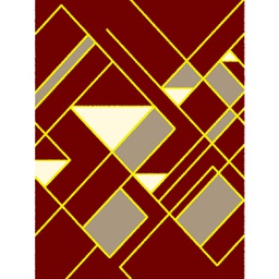 بلازا 96791 (مستطيل, 300X400, أحمر عنابي)