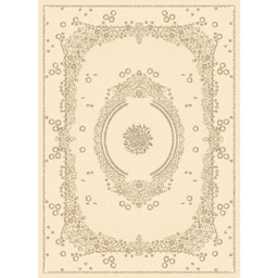 ميلودي 8904A (مستطيل, 190X275, قشدي / عاجي)