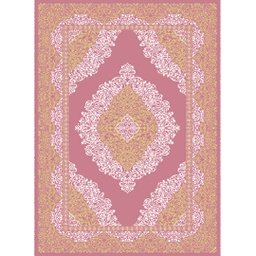 ISHRAK 85050 (Rectangular, 200X275, BOIS DE ROSE)