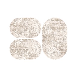 MADRID 9310D (Oval, ( O 80X130 + 2O 65X100 ), CREM SHRINK/ECR)