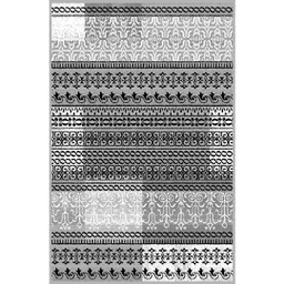 NOUR 9530D (Rectangulaire, 165X230, GRIS CLAIRE)