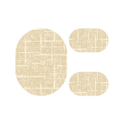 ANKARA 98450 (Ovale, ( O 100X130 + 2O 60X100 ), BEIGE)