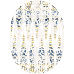 KILIS 96504 (Oval, 160X230, BLANC SHRINK)