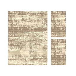 DUBAI 9248Q (Rectangulaire, ( T 160X220 + 2T 60X110 ), MARRON BRONZE)