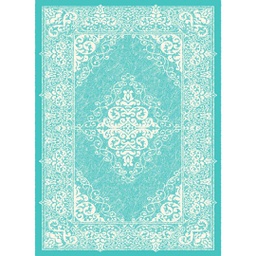 NOUR 95320 (Rectangular, 200X275, BLEU CYAN)