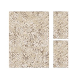 MADRID 93090 (Rectangulaire, ( T 160X220 + 2T 60X110 ), ECRU SHRINK_BRONZE)