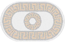 أولمبيا 71470 (بيضوي, 65X100, قشدي مع لمعة)