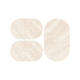 DUBAI 9458Q (Oval, ( O 80X130 + 2O 65X100 ), CREME)