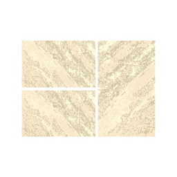 DUBAI 9458Q (Rectangular, ( T 80X130 + 2T 65X100 ), CREME)