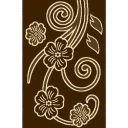 OLYMPIA 81110 (Rectangular, 160X230, MARRON CHOCO LX)