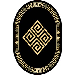 روبي 1724A (بيضوي, 120X160, متعدد الألوان, مطبوعة)