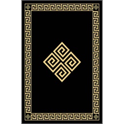 RUBIS 1724A (Rectangulaire, 130X180, MULTI COULEURS, Lamination)