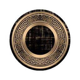 RUBIS 1676A (Round, 90X90, MULTI COULEURS, Lamination)