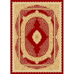 MELODIE 89050 (Rectangular, 165X230, BORDEAUX_CREME)