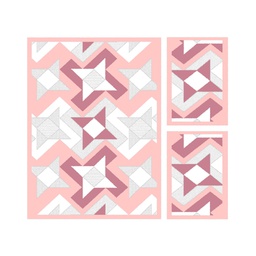 CIRTA 93280 (Rectangular, ( T 150X220 + 2T 60X110 ), ROSE POUDRE)